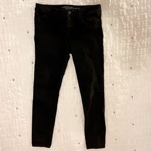 American Eagle Low-Rise Black Jeggings